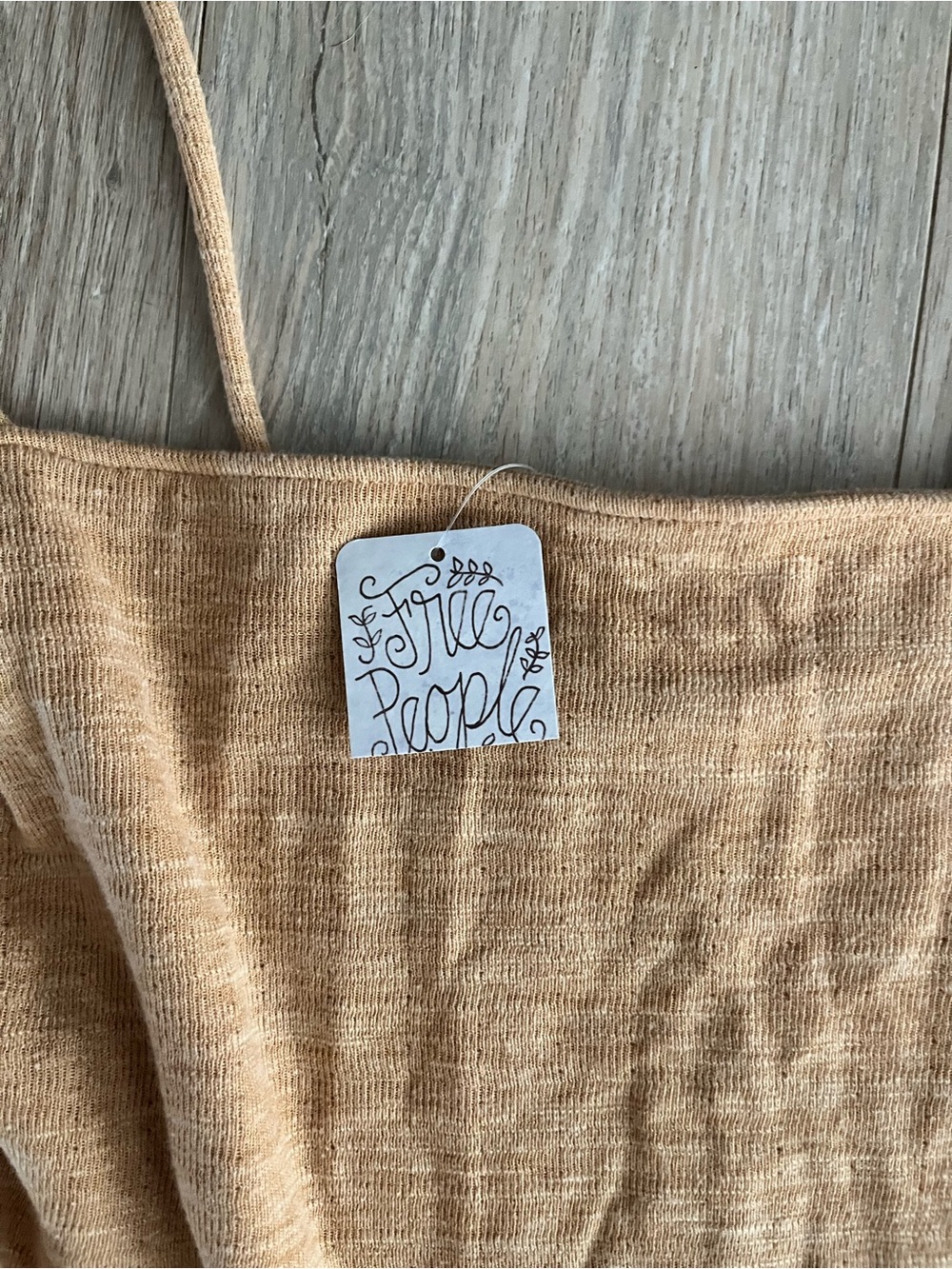 NWT Free People Beach Women’s Monring Stroll Jumpsuit Yellow Brown - Size XL - Picture 4 of 8